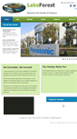 Mobile Screenshot of lakeforestcachamber.com
